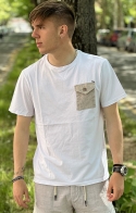 INMYHOOD T-shirt Taschino - Bianco