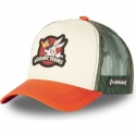 CAPSLAB Cappello Bugs Bunny and Daffy Duck Looney Tunes - Beige