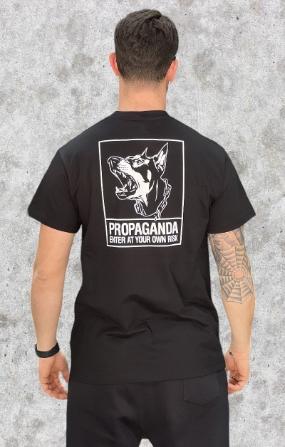 PROPAGANDA T-shirt Risk - Nero